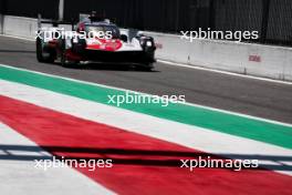 Sebastien Buemi (SUI) / Brendon Hartley (NZL) / Ryo Hirakawa (JPN) #08 Toyota Gazoo Racing, Toyota GR010, Hybrid. 07.07.2023. FIA World Endurance Championship, Rd 5, Six Hours Of Monza, Monza, Italy.