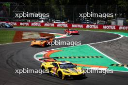 Ben Keating (USA) / Nicolas Varrone (ARG) / Nicky Catsburg (NLD) #33 Corvette Racing Chevrolet Corvette C8.R. 09.07.2023. FIA World Endurance Championship, Rd 5, Six Hours Of Monza, Monza, Italy.