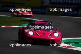 Rahel Frey (SUI) / Michelle Gatting (DEN) / Sarah Bovy (BEL) #85 Iron Dames Porsche 911 RSR - 19. 07.07.2023. FIA World Endurance Championship, Rd 5, Six Hours Of Monza, Monza, Italy.