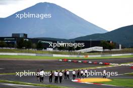 Toyota Gazoo Racing walk the circuit. 08.09.2023. FIA World Endurance Championship, Round 6, Six Hours of Fuji, Fuji, Japan, Friday.