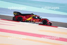 James Calado (GBR) / Alessandro Pier Guidi (ITA) / Antonio Giovinazzi (ITA) #51 AF Corse Ferrari 499P. 03.11.2023. FIA World Endurance Championship, Round 7, Eight Hours of Bahrain, Sakhir, Bahrain, Friday.