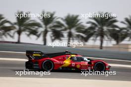 James Calado (GBR) / Alessandro Pier Guidi (ITA) / Antonio Giovinazzi (ITA) #51 AF Corse Ferrari 499P. 03.11.2023. FIA World Endurance Championship, Round 7, Eight Hours of Bahrain, Sakhir, Bahrain, Friday.