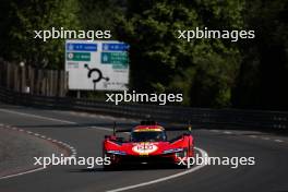 Antonio Fuoco (ITA) / Miguel Molina (ESP) / Nicklas Nielsen (DEN) #50 Ferrari AF Corse, Ferrari 499P. 02-04.06.2023. FIA World Endurance Championship, Le Mans Test, Le Mans, France.