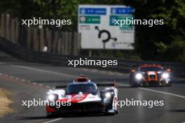 Sebastien Buemi (SUI) / Brendon Hartley (NZL) / Ryo Hirakawa (JPN) #08 Toyota Gazoo Racing, Toyota GR010, Hybrid. 02-04.06.2023. FIA World Endurance Championship, Le Mans Test, Le Mans, France.