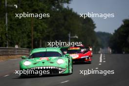 PJ Hyett (USA) / Gunnar Jeannette (USA) / Matteo Cairoli (ITA) #56 Project 1 - AO, Porsche 911 RSR - 19. 02-04.06.2023. FIA World Endurance Championship, Le Mans Test, Le Mans, France.