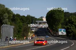 Diego Alessi (ITA) / Julien Piguet (FRA) / Ulysse de Pauw (BEL) #21 AF Corse Ferrari 488 GTE EVO. 02-04.06.2023. FIA World Endurance Championship, Le Mans Test, Le Mans, France.