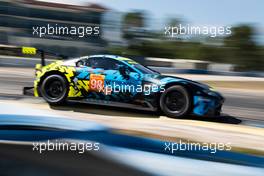 Paul Dalla Lana (CDN) / Nicki Thiim (DEN) #98 Northwest AMR, Aston Martin Vantage AMR. 11.03.2023. FIA World Endurance Championship, Prologue, Sebring, Florida, USA.
