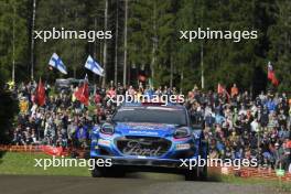7, Pierre-Louis Loubet, Nicolas Gilsoul, M-Sport Ford World Rally Team, Ford Puma Rally1 HYBRID.  03-06.08.2023. FIA World Rally Championship, Rd 9, WRC Rally Finland, Jyvaskyla, Finland