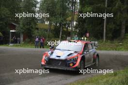 11, Thierry Neuville Martijn Wydaeghe, Hyundai Shell Mobis World Rally Team, Hyundai i20 N Rally1 HYBRID.  03-06.08.2023. FIA World Rally Championship, Rd 9, WRC Rally Finland, Jyvaskyla, Finland