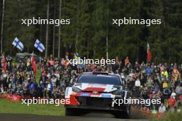 18, Takamoto Katsuta, Aaron Johnston, Toyota Gazoo Racing WRT, Toyota GR Yaris Rally1 HYBRID.  03-06.08.2023. FIA World Rally Championship, Rd 9, WRC Rally Finland, Jyvaskyla, Finland