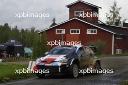 18, Takamoto Katsuta, Aaron Johnston, Toyota Gazoo Racing WRT, Toyota GR Yaris Rally1 HYBRID.  06.08.2023. FIA World Rally Championship, Rd 9, WRC Rally Finland, Jyvaskyla, Finland