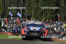 03, Teemu Suninen, Mikko Markkula, Hyundai i20, Hyundai Shell Mobis Worl Rally Team03- 06.08.2023. FIA World Rally Championship, Rd 9, WRC Rally Finland, Jyvaskyla, Finland