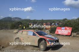 11, Thierry Neuville Martijn Wydaeghe, Hyundai Shell Mobis World Rally Team, Hyundai i20 N Rally1 HYBRID.  07-10.09.2023. FIA World Rally Championship, Rd 10,  Acropolis Rally Greece, Lamia, Greece