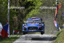 7, Pierre-Louis Loubet, Nicolas Gilsoul, M-Sport Ford World Rally Team, Ford Puma Rally1 HYBRID.  20-23.04.2023. FIA World Rally Championship, Rd 4, Croatia Rally, Zagreb, Croatia.  www.xpbimages.com, EMail: requests@xpbimages.com © Copyright: XPB Images