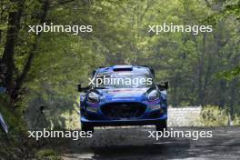7, Pierre-Louis Loubet, Nicolas Gilsoul, M-Sport Ford World Rally Team, Ford Puma Rally1 HYBRID.0   20-23.04.2023. FIA World Rally Championship, Rd 4, Croatia Rally, Zagreb, Croatia.  www.xpbimages.com, EMail: requests@xpbimages.com © Copyright: XPB Images
