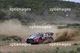 Dani Sordo (ESP) / Candido Carrera (ESP) Hyundai Shell Mobis WRT, Hyundai i20 N Rally1 Hybrid. 01-04.06.2023. FIA World Rally Championship, Rd 6, Rally Italia Sardegna, Olbia, Sardinia, Italy.