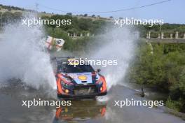Dani Sordo (ESP) / Candido Carrera (ESP) Hyundai Shell Mobis WRT, Hyundai i20 N Rally1 Hybrid. 01-04.06.2023. FIA World Rally Championship, Rd 6, Rally Italia Sardegna, Olbia, Sardinia, Italy.