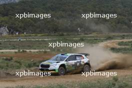 Emil Lindholm (SWE) / Reeta Hamalainen (SWE) Toksport WRT 2 Skoda Farbia RS Rally2. 01-04.06.2023. FIA World Rally Championship, Rd 6, Rally Italia Sardegna, Olbia, Sardinia, Italy.