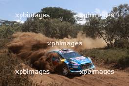 Ott Tanak (EST) / Martin Jarveoja (EST) M-Sport Ford World Rally Team, Ford Puma Rally1 Hybrid.  2-25.06.2023. FIA World Rally Championship, Rd 7, Safari Rally Kenya, Nairobi, Kenya
