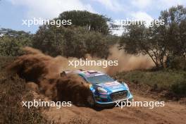 Pierre-Louis Loubet (FRA) / Nicolas Gilsoul (BEL) M-Sport Ford WRT Ford Puma Rally1 Hybrid.  2-25.06.2023. FIA World Rally Championship, Rd 7, Safari Rally Kenya, Nairobi, Kenya