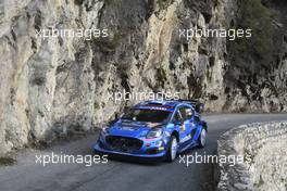 09, Jourdan Serderidis, Frederic Miclotte, M-Sport Ford World Rally Team, Ford Puma Rally1 HYBRID.  19-22.01.2023. FIA World Rally Championship, Rd 1, Rally Monte Carlo, Monaco, Monte-Carlo.