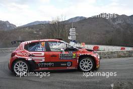 Yohan Rossel, Arnaud Dunard, PH Sport, Citroen C3. 19-22.01.2023. FIA World Rally Championship, Rd 1, Rally Monte Carlo, Monaco, Monte-Carlo.