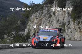 06, Dani Sordo, Carlos del Barrio, Hyundai i20 N Rally1 HYBRID. 19-22.01.2023. FIA World Rally Championship, Rd 1, Rally Monte Carlo, Monaco, Monte-Carlo.