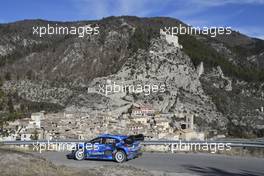 09, Jourdan Serderidis, Frederic Miclotte, M-Sport Ford World Rally Team, Ford Puma Rally1 HYBRID. 19-22.01.2023. FIA World Rally Championship, Rd 1, Rally Monte Carlo, Monaco, Monte-Carlo.