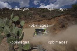Oliver Solberg (SWE) / Aaron Johnston (IRE) Skoda Dabia RS Rally2. 16-19.03.2023. FIA World Rally Championship, Rd 3, Rally Guanajuato Mexico, Leon, Mexico.  www.xpbimages.com, EMail: requests@xpbimages.com © Copyright: XPB Images