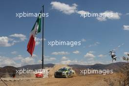 Emil Lindholm (SWE) / Reeta Hamalainen (SWE) Toksport WRT 2 Skoda Farbia RS Rally2. 16-19.03.2023. FIA World Rally Championship, Rd 3, Rally Guanajuato Mexico, Leon, Mexico.  www.xpbimages.com, EMail: requests@xpbimages.com © Copyright: XPB Images