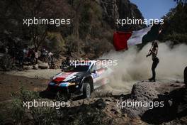 Elfyn Evans (GBR) / Scott Martin (GBR) Toyota Gazoo Racing WRT, Toyota Yaris Rally1 Hybrid. 16-19.03.2023. FIA World Rally Championship, Rd 3, Rally Guanajuato Mexico, Leon, Mexico.  www.xpbimages.com, EMail: requests@xpbimages.com © Copyright: XPB Images