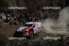 Essapeka Lappi (FIN) / Janne Ferm (FIN) Hyundai i20 N Rally1 Hybrid. 16-19.03.2023. FIA World Rally Championship, Rd 3, Rally Guanajuato Mexico, Leon, Mexico.  www.xpbimages.com, EMail: requests@xpbimages.com © Copyright: XPB Images