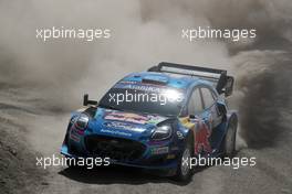 Ott Tanak (EST) / Martin Jarveoja (EST) M-Sport Ford World Rally Team, Ford Puma Rally1 Hybrid. 16-19.03.2023. FIA World Rally Championship, Rd 3, Rally Guanajuato Mexico, Leon, Mexico.  www.xpbimages.com, EMail: requests@xpbimages.com © Copyright: XPB Images