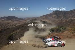 Sebastien Ogier (FRA) / Vincent Landais (FRA) Toyota Gazoo Racing WRT, Toyota GR Yaris Rally 1 Hybrid. 16-19.03.2023. FIA World Rally Championship, Rd 3, Rally Guanajuato Mexico, Leon, Mexico.  www.xpbimages.com, EMail: requests@xpbimages.com © Copyright: XPB Images