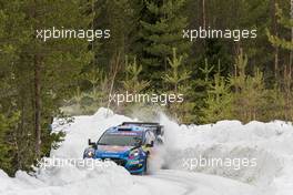 7, Pierre-Louis Loubet, Nicolas Gilsoul, M-Sport Ford World Rally Team, Ford Puma Rally1 HYBRID. 9-12.02.2023. FIA World Rally Championship, Rd 2, Rally Sweden, Uma, Sweden.