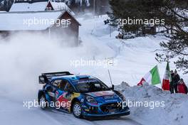 8, Ott Tanak, Martin Jarveoja, M-Sport Ford World Rally Team, Ford Puma Rally1 HYBRID.  9-12.02.2023. FIA World Rally Championship, Rd 2, Rally Sweden, Uma, Sweden.