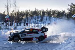 69, Kalle Rovanpera, Jonne Halttunen, Toyota Gazoo Racing WRT, Toyota GR Yaris Rally1 HYBRID.  9-12.02.2023. FIA World Rally Championship, Rd 2, Rally Sweden, Uma, Sweden.