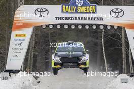 2, Oliver Solberg, Elliott Edmondson, Hyundai Shell Mobis WRT, Hyundai i20 N Rally1.  9-12.02.2023. FIA World Rally Championship, Rd 2, Rally Sweden, Uma, Sweden.
