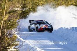 18, Takamoto Katsuta, Aaron Johnston, Toyota Gazoo Racing WRT, Toyota GR Yaris Rally1 HYBRID.  9-12.02.2023. FIA World Rally Championship, Rd 2, Rally Sweden, Uma, Sweden.