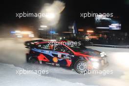 11, Thierry Neuville Martijn Wydaeghe, Hyundai Shell Mobis World Rally Team, Hyundai i20 N Rally1 HYBRID.  9-12.02.2023. FIA World Rally Championship, Rd 2, Rally Sweden, Uma, Sweden.