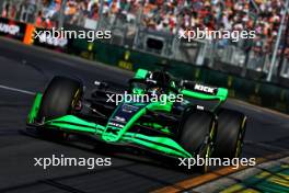 Valtteri Bottas (FIN) Sauber C44. 22.03.2024. Formula 1 World Championship, Rd 3, Australian Grand Prix, Albert Park, Melbourne, Australia, Practice Day.