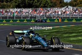 Fernando Alonso (ESP) Aston Martin F1 Team AMR24. 22.03.2024. Formula 1 World Championship, Rd 3, Australian Grand Prix, Albert Park, Melbourne, Australia, Practice Day.