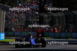 Logan Sargeant (USA) Williams Racing FW46. 22.03.2024. Formula 1 World Championship, Rd 3, Australian Grand Prix, Albert Park, Melbourne, Australia, Practice Day.