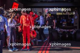 Race winner Carlos Sainz Jr (ESP) Ferrari in parc ferme. 24.03.2024. Formula 1 World Championship, Rd 3, Australian Grand Prix, Albert Park, Melbourne, Australia, Race Day.