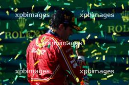 Carlos Sainz Jr (ESP), Scuderia Ferrari  24.03.2024. Formula 1 World Championship, Rd 3, Australian Grand Prix, Albert Park, Melbourne, Australia, Race Day.