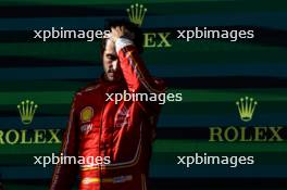 Carlos Sainz Jr (ESP), Scuderia Ferrari  24.03.2024. Formula 1 World Championship, Rd 3, Australian Grand Prix, Albert Park, Melbourne, Australia, Race Day.