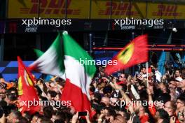 Ferrari and Italian Flags. 24.03.2024. Formula 1 World Championship, Rd 3, Australian Grand Prix, Albert Park, Melbourne, Australia, Race Day.