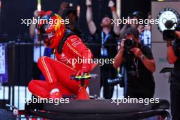 Race winner Carlos Sainz Jr (ESP) Ferrari SF-24 in parc ferme. 24.03.2024. Formula 1 World Championship, Rd 3, Australian Grand Prix, Albert Park, Melbourne, Australia, Race Day.