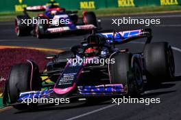 Esteban Ocon (FRA) Alpine F1 Team A524. 24.03.2024. Formula 1 World Championship, Rd 3, Australian Grand Prix, Albert Park, Melbourne, Australia, Race Day.