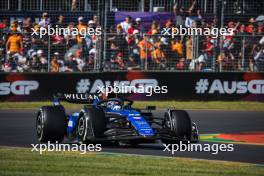 Alexander Albon (THA) Williams Racing FW46. 24.03.2024. Formula 1 World Championship, Rd 3, Australian Grand Prix, Albert Park, Melbourne, Australia, Race Day.